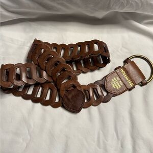Hollister Brown Leather Belt
